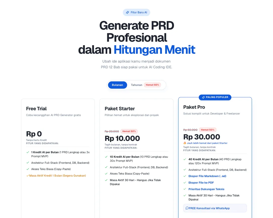 AI PRD Generator