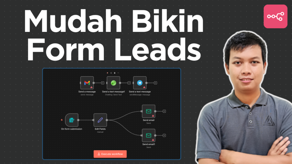 membuat form leads generator menggunakan n8n automation