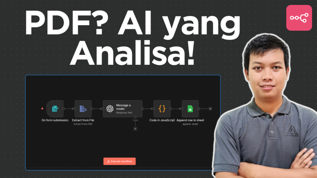 analisis dokumen pdf menggunakan automation n8n dan ai
