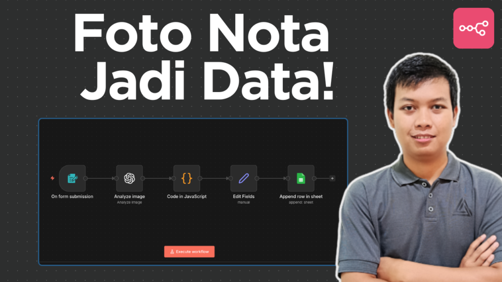 membaca nota dari gambar menggunakan automation n8n