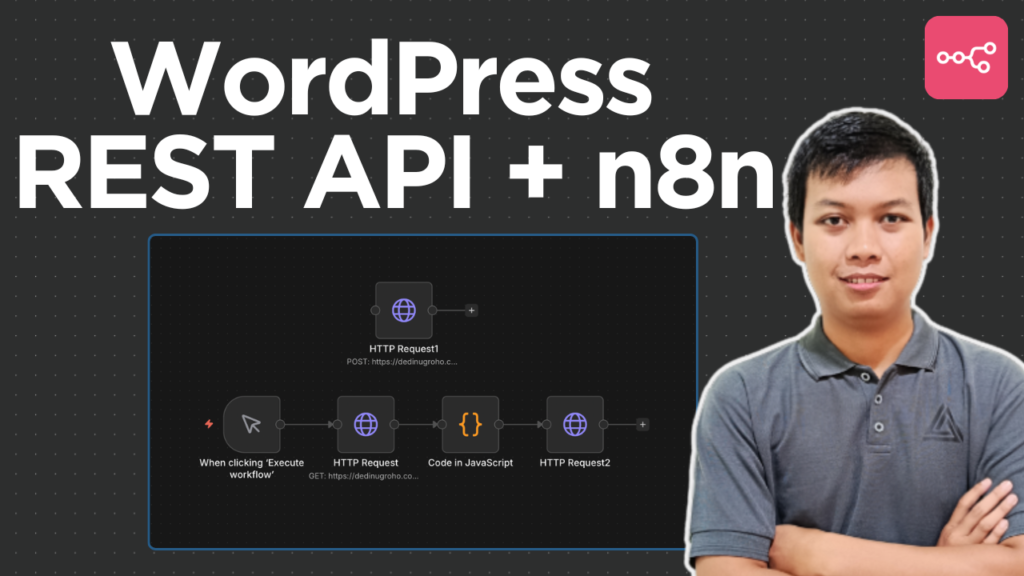 integrasi wordpress rest api dengan n8n untuk automation website