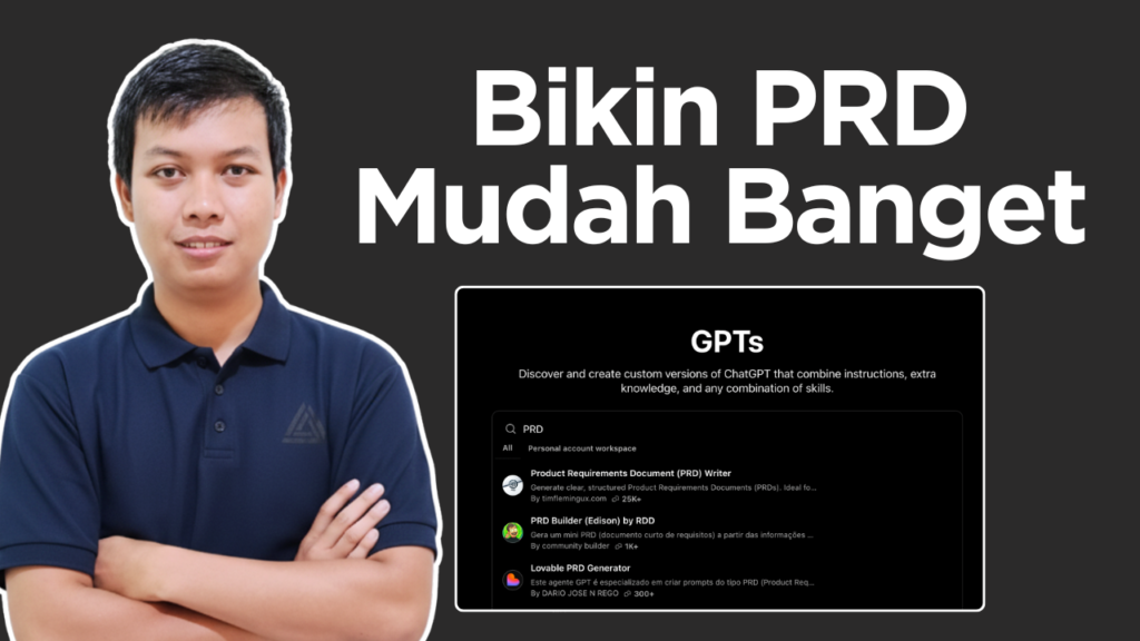 membuat simple prd menggunakan ai