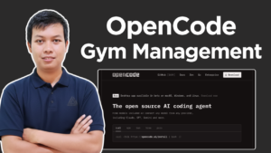 Membuat web gym management menggunakan ai